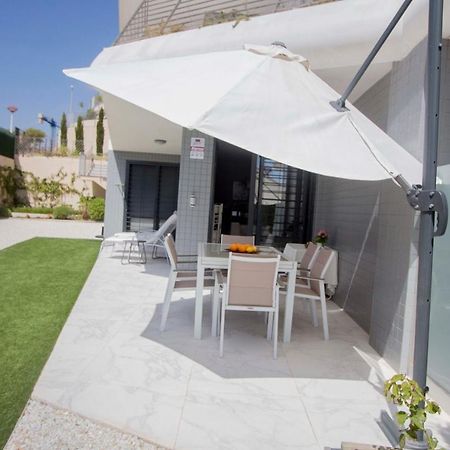 Infinity Luxury Sea View Apartment With Private Garden Arenales del Sol Exteriör bild