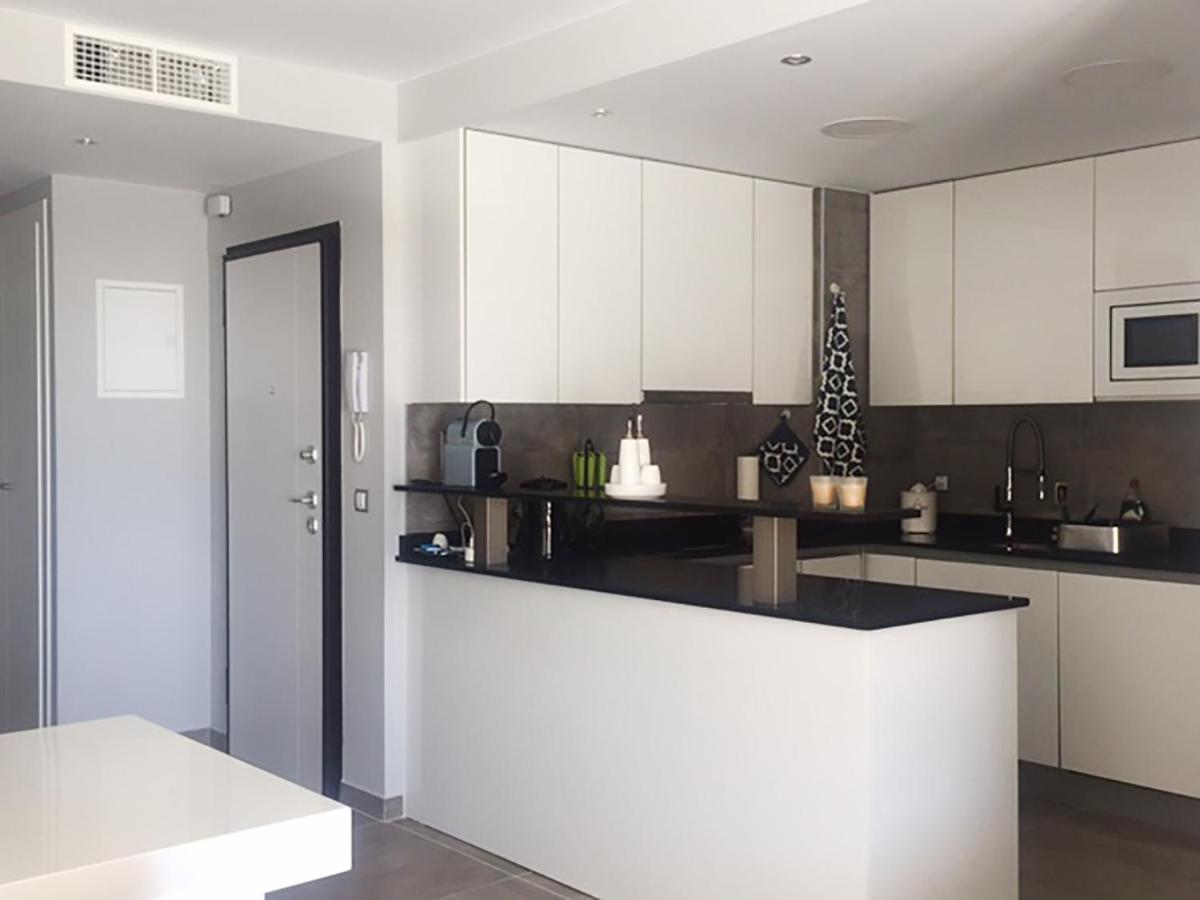 Infinity Luxury Sea View Apartment With Private Garden Arenales del Sol Exteriör bild