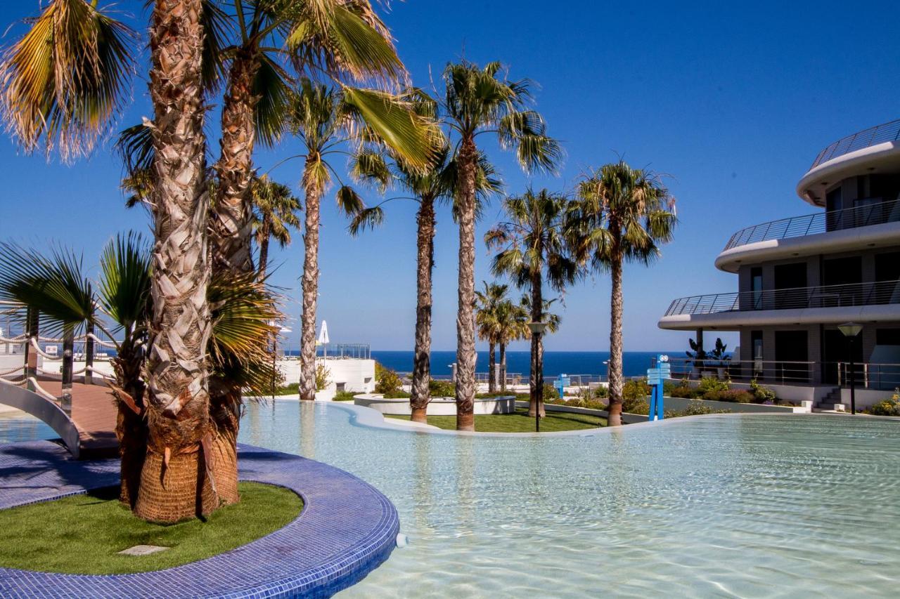 Infinity Luxury Sea View Apartment With Private Garden Arenales del Sol Exteriör bild