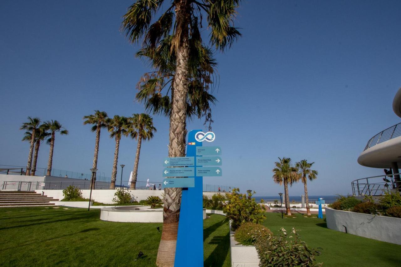 Infinity Luxury Sea View Apartment With Private Garden Arenales del Sol Exteriör bild