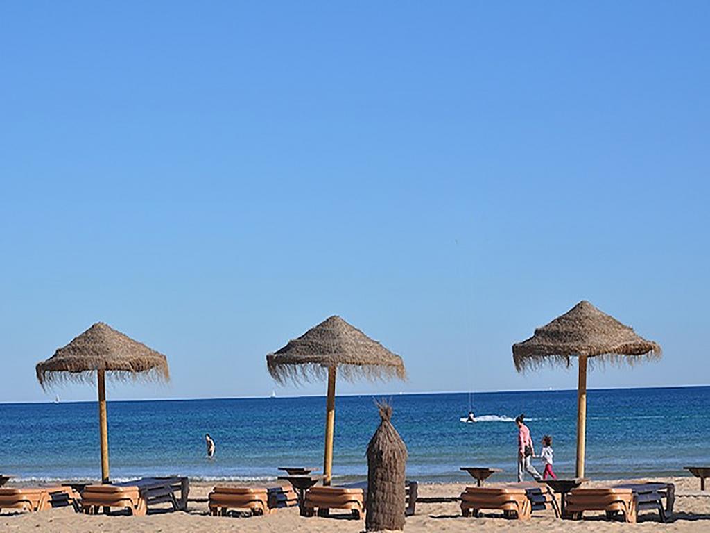 Infinity Luxury Sea View Apartment With Private Garden Arenales del Sol Exteriör bild